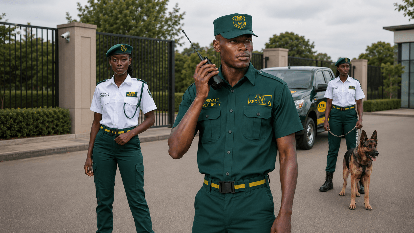ARN Security response officer and response vehicle